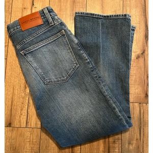 Lucky hi rise crop mini boot jeans 4/27